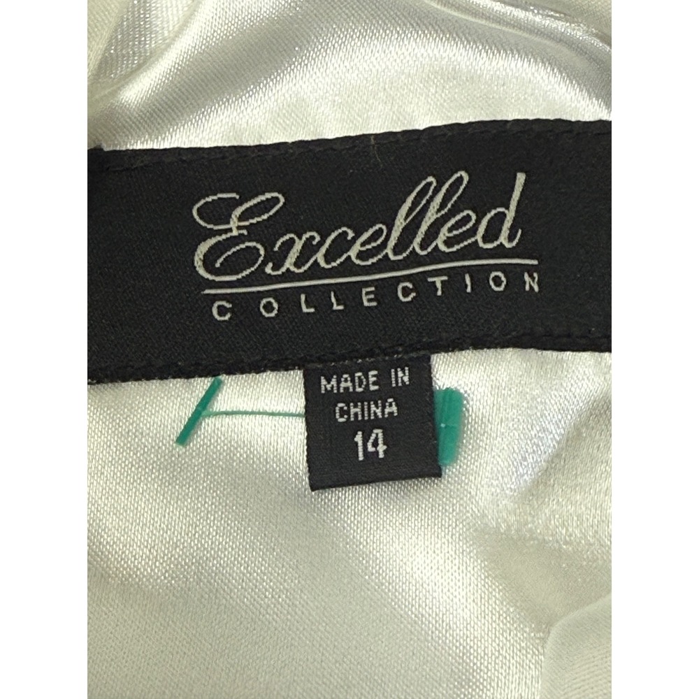 Excelled Collection Womens White Leather Mini Skirt Vintage Size 14 High Waist